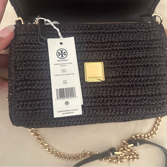 New Tory Burch Emerson chain wallet crossbody - Picture 5 of 6